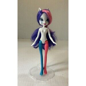 My Little Pony Equestria Girls Rainbow Rocks Rarity 9" Doll Hasbro & Stand